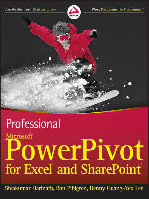 Cover image for Professional Microsoft PowerPivot for Excel and SharePoint